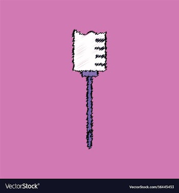 Flat shading style icon medical syringe vector image