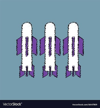 Flat shading style icon military bomb vector image