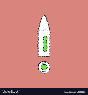 Flat shading style icon military bullet and primer vector image
