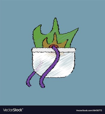 Flat shading style icon military cauldron pot vector image