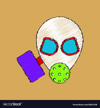 Flat shading style icon military gas mask vector image