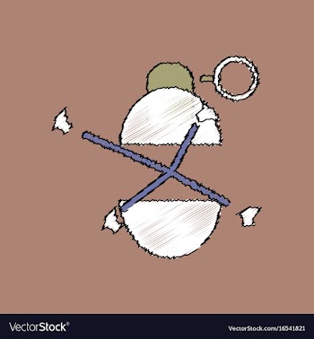 Flat shading style icon military grenade blast vector image