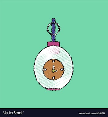 Flat shading style icon military grenade with vector image