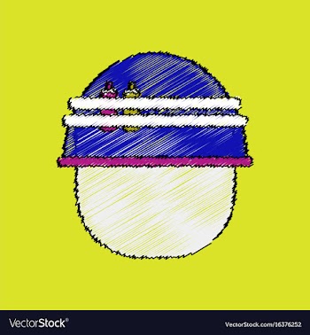 Flat shading style icon military helmet with vector image