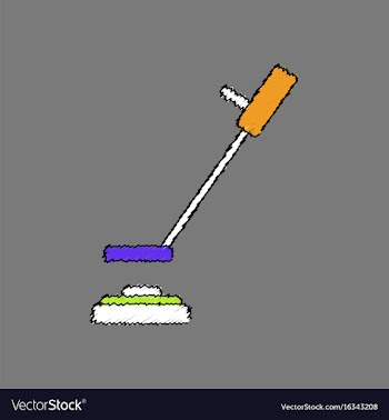 Flat shading style icon military mine detector vector image