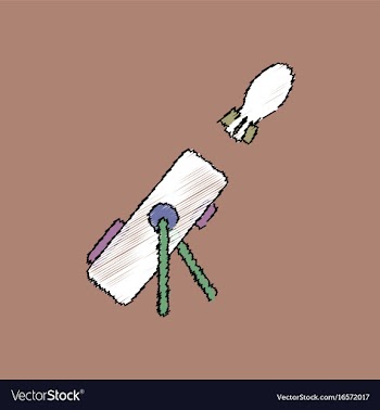 Flat shading style icon military mortar and shell vector image
