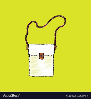 Flat shading style icon military portfolio vector image