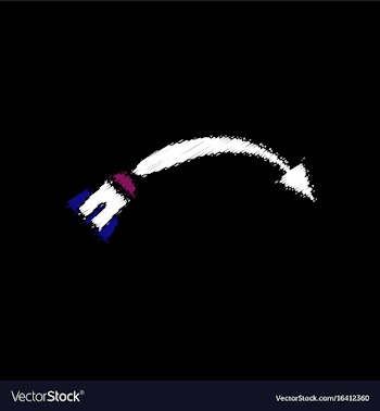 Flat shading style icon military shell trajectory vector image