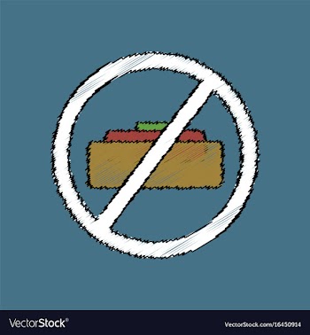 Flat shading style icon no mine sign vector image