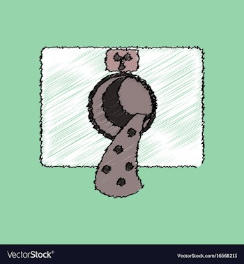 Flat shading style icon nuclear waste vector image