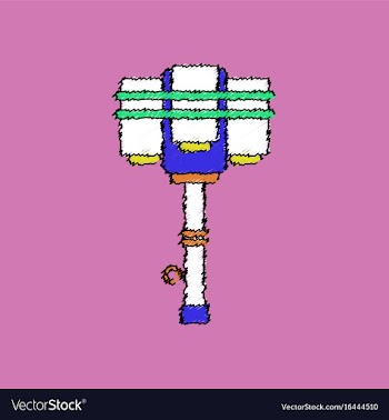 Flat shading style icon old anti tank grenade vector image