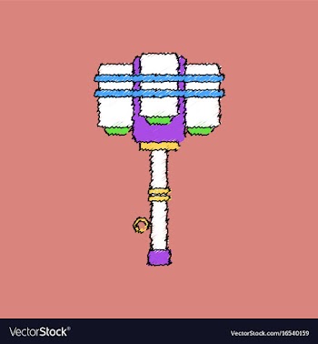 Flat shading style icon old anti tank grenade vector image