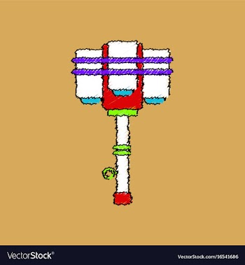 Flat shading style icon old anti tank grenade vector image