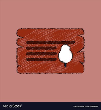 Flat shading style icon paper from tree vector image