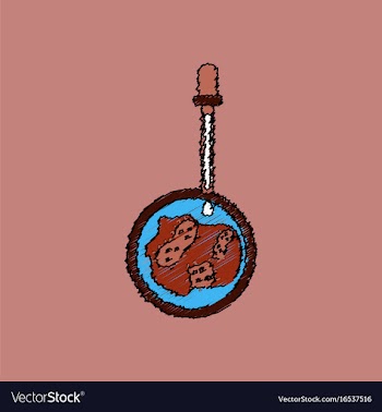 Flat shading style icon pipette and bacteria vector image