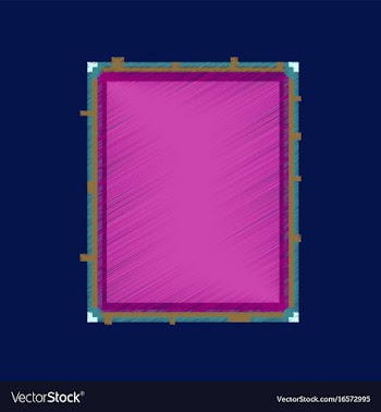 Flat shading style icon pixel sandwich vector image