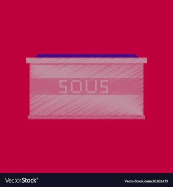 Flat shading style icon pixel sauce vector image