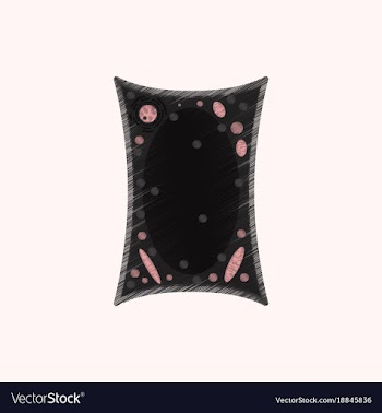 Flat shading style icon plant cell vector image