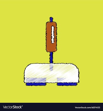 Flat shading style icon playing joystick vector image