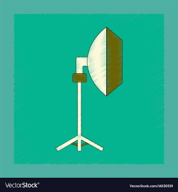 Flat shading style icon professional lighting vector image