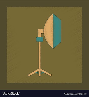 Flat shading style icon professional lighting vector image