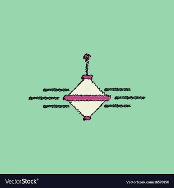 Flat shading style icon rotating whirligig vector image