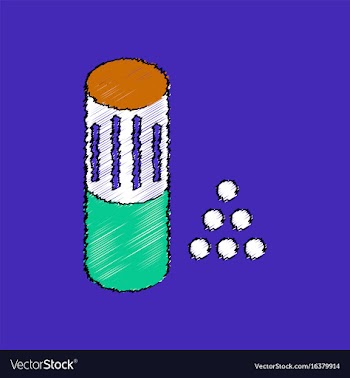 Flat shading style icon shotgun bullet vector image