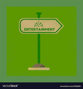 Flat shading style icon sign entertainment vector image