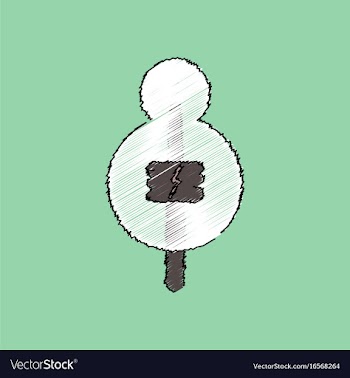 Flat shading style icon sign on tree vector image
