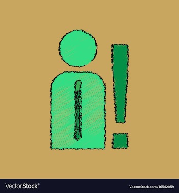 Flat shading style icon silhouette with vector image