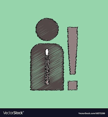 Flat shading style icon silhouette with vector image