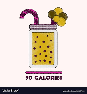 Flat shading style icon smoothies broccoli vector image