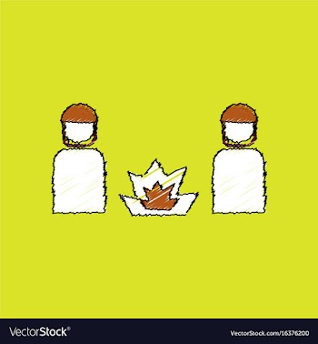 Flat shading style icon soldiers and explosion vector image