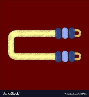 Flat shading style icon sports expander vector image