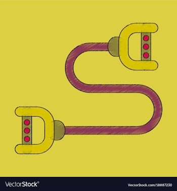 Flat shading style icon sports expander vector image