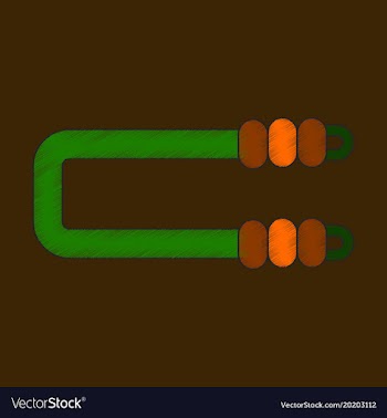 Flat shading style icon sports expander vector image