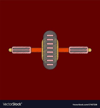 Flat shading style icon sports simulator vector image