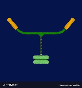 Flat shading style icon sports simulator vector image