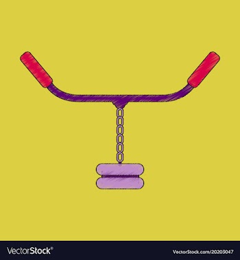 Flat shading style icon sports simulator vector image