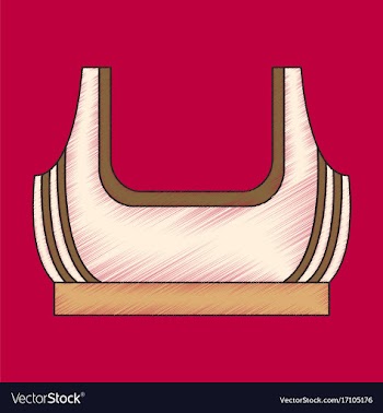 Flat shading style icon sports top vector image