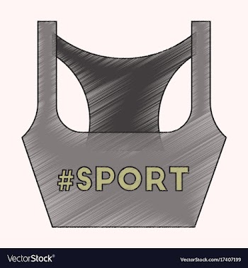 Flat shading style icon sports top vector image