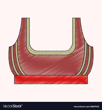 Flat shading style icon sports top vector image