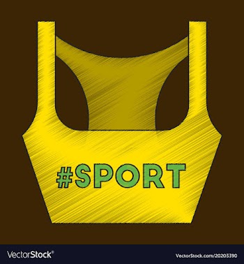 Flat shading style icon sports top vector image