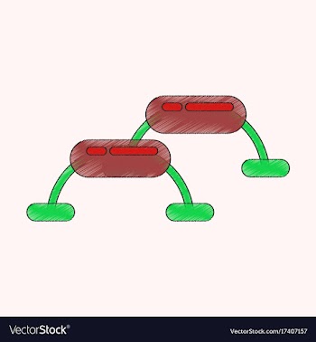 Flat shading style icon steps for fitness vector image