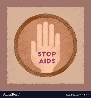 Flat shading style icon stop aids symbol vector image