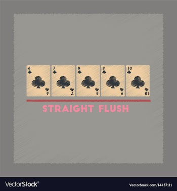 Flat shading style icon straight flush vector image