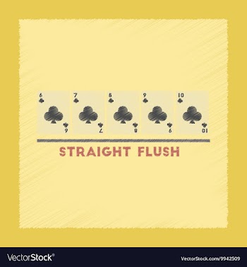 Flat shading style icon straight flush vector image