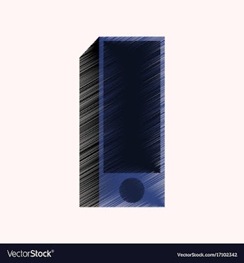 Flat shading style icon subwoofer vector image
