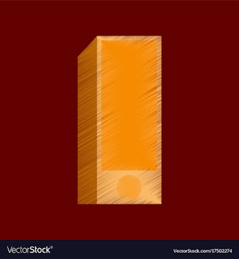 Flat shading style icon subwoofer vector image
