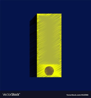 Flat shading style icon subwoofer vector image